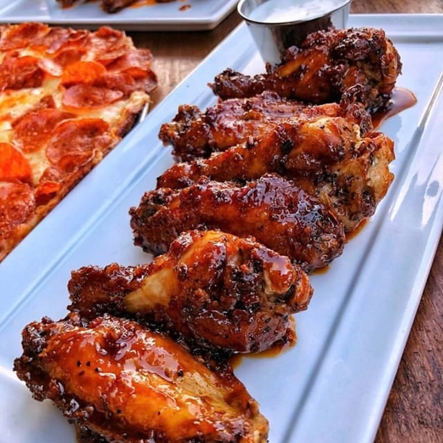 Double Fried Wings.